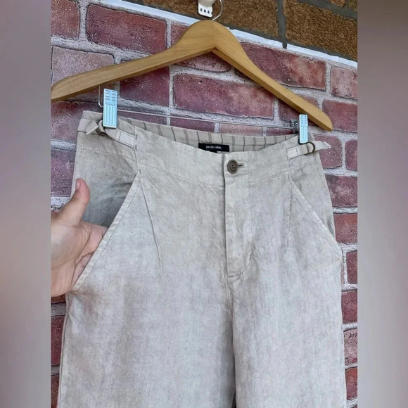 Pas de Calais linen pants size 34 - Picture 3 of 14